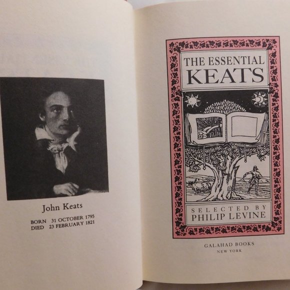 The Essential Keats Edited by Philip Levine 1993 Poems Book - Picture 4 of 8